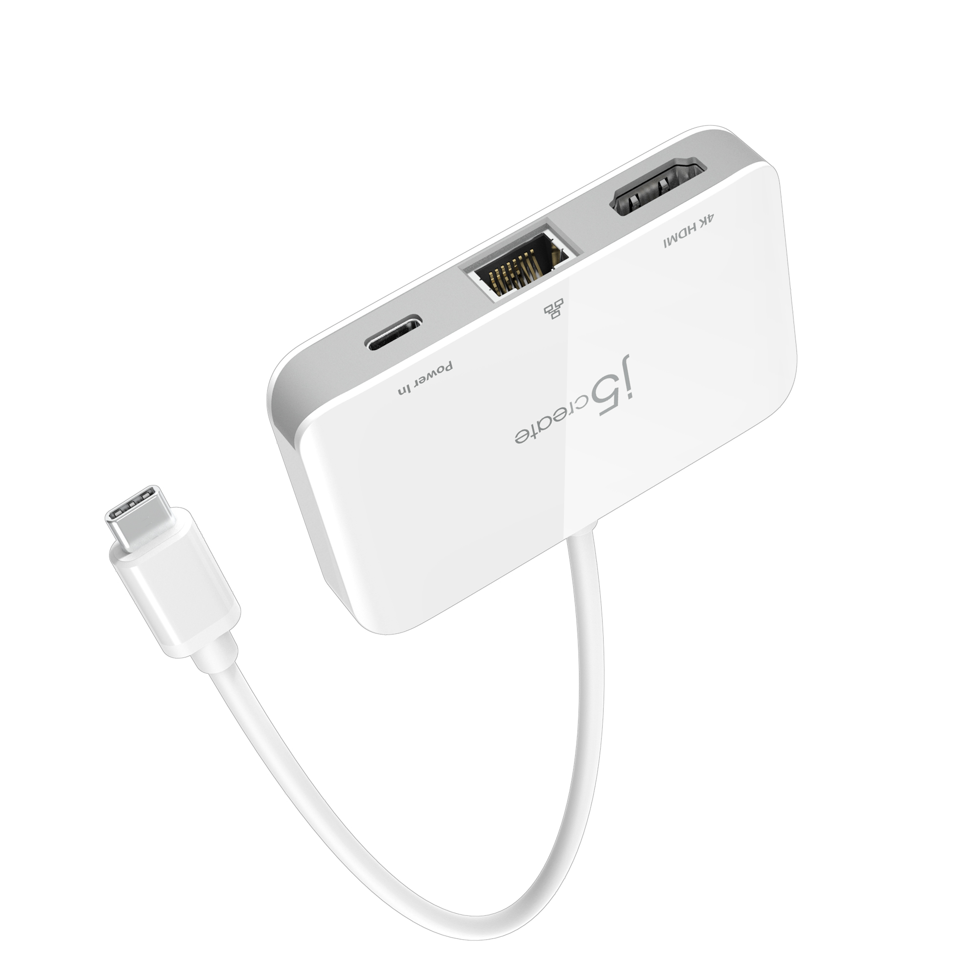 j5create JCA351-N USB-C® to 4K HDMI™ Ethernet Adapter – image 3