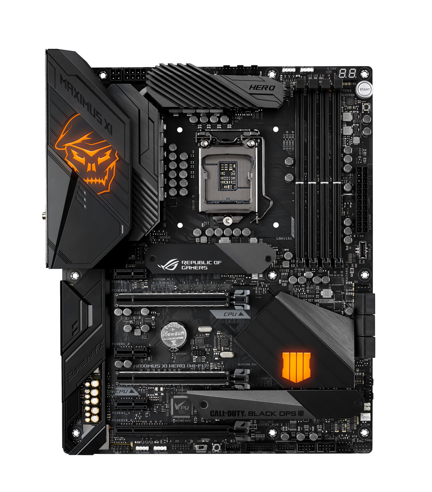 ASUS ROG MAXIMUS XI HERO (WI-FI) Call of Duty - Black Ops 4 Edition – image 2