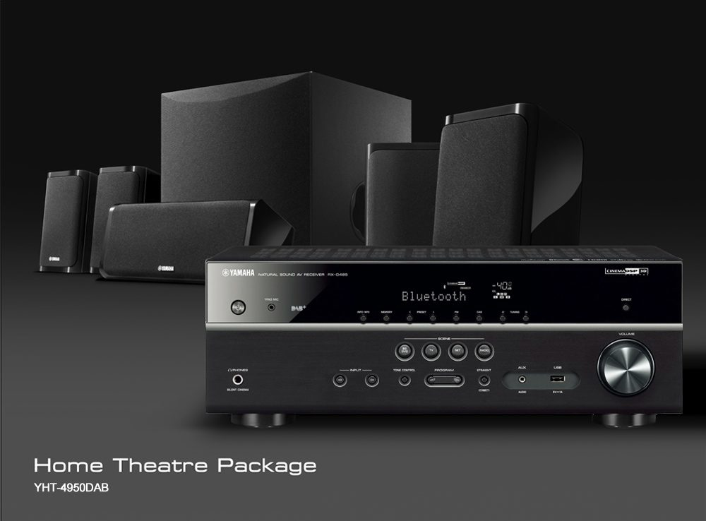 Yamaha YHT-4950DAB home cinema system 5.1 channels 3D Black – image 3