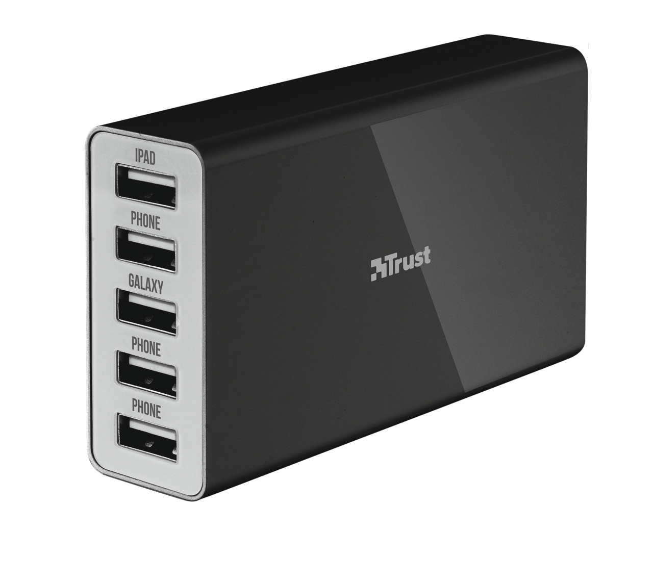 Trust 20014 mobile device charger Smartphone, Tablet Black AC Indoor – image 1