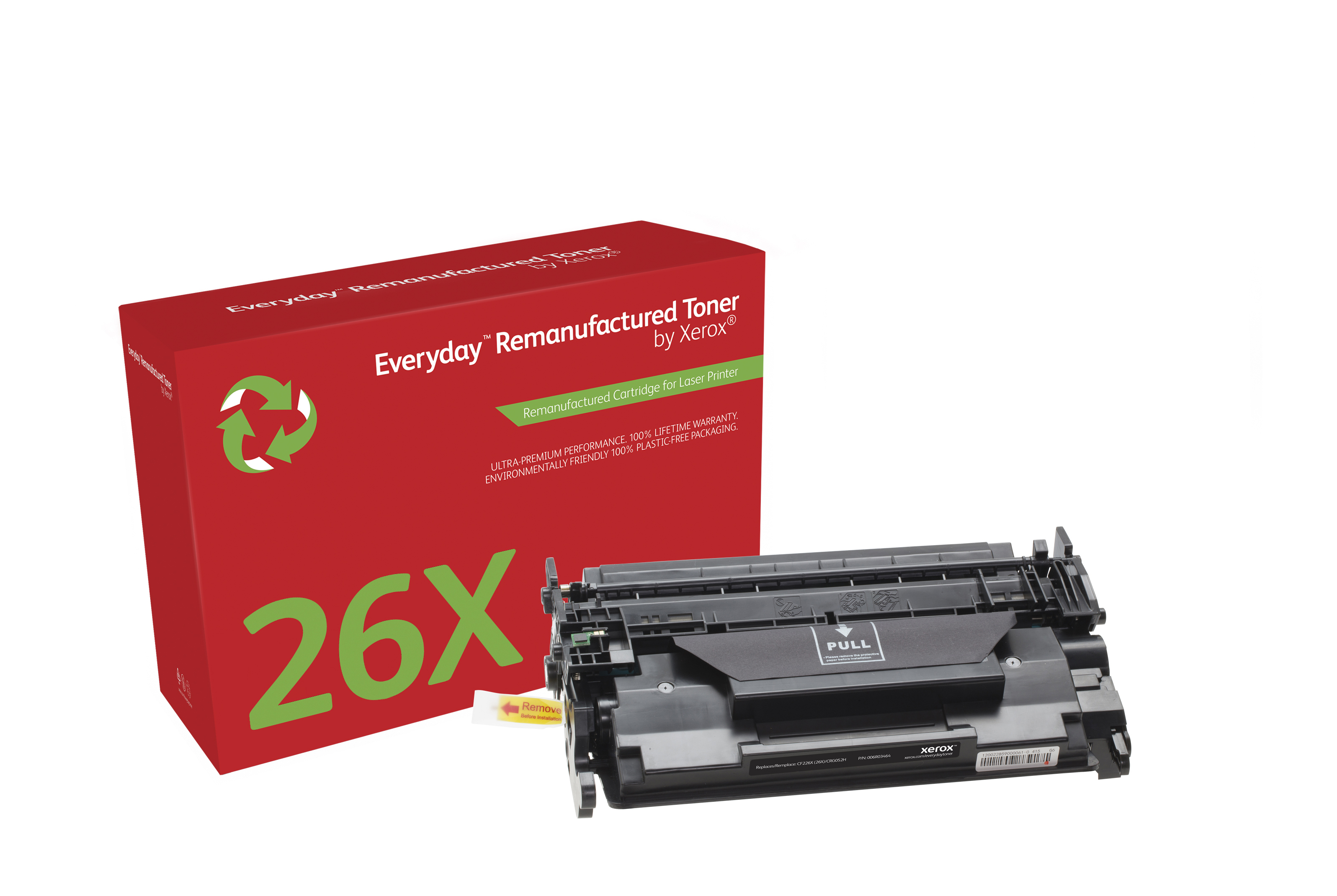 Xerox Svart tonerkassett. Motsvarar HP CF226X. Passar till HP LaserJet Pro M402, MFP M427