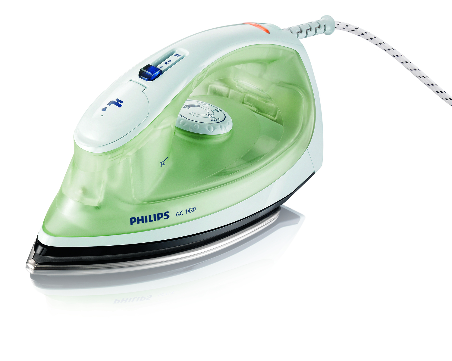 Philips GC1420/12 iron Steam iron Non-stick soleplate