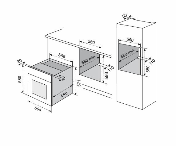 Electrolux FQG20XE oven – image 2