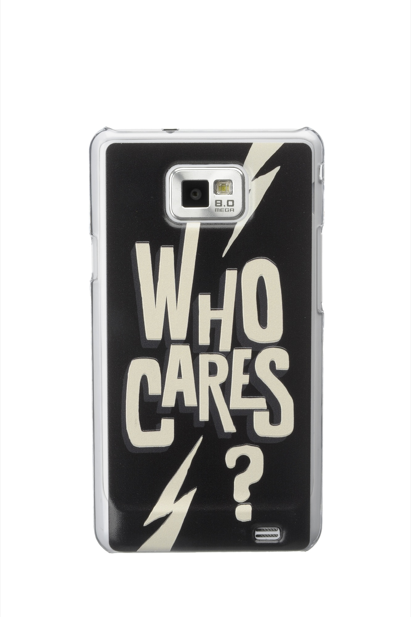 Cellularline FUNWORDGALS21 mobile phone case Cover Black, White