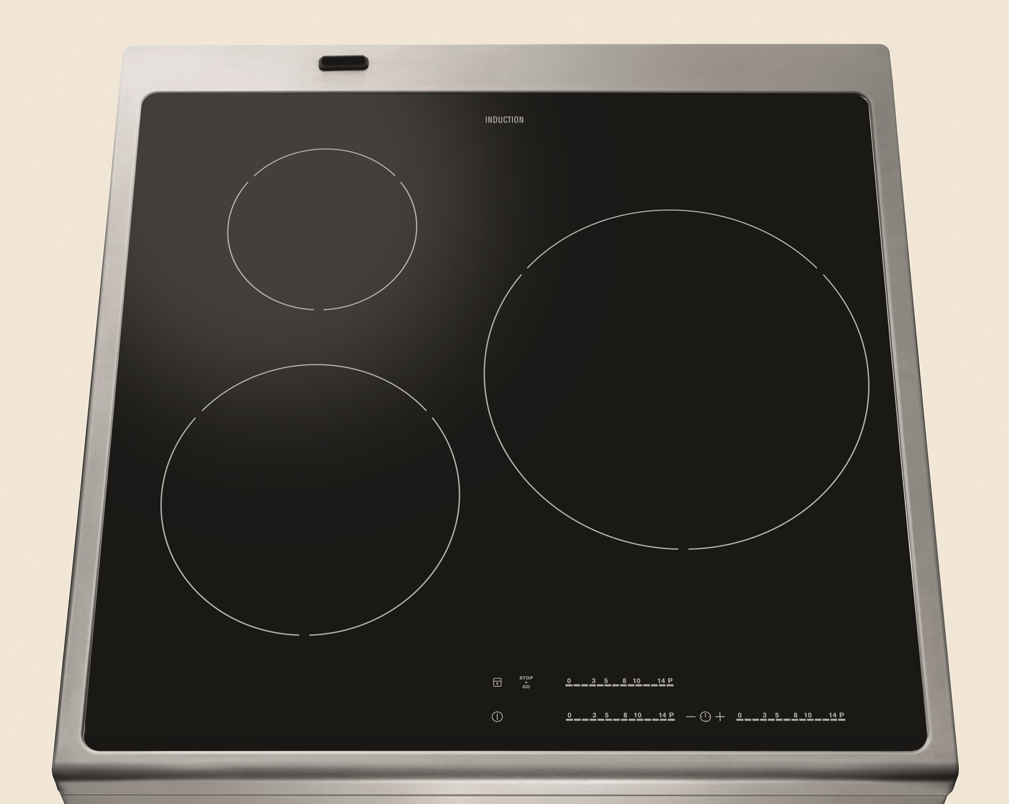 Electrolux EKI6771AOX Freestanding cooker Electric Zone induction hob Stainless steel – image 2
