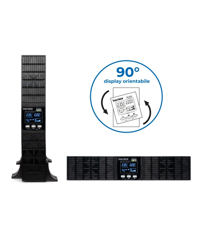 Vultech GS-3KVAS-RK uninterruptible power supply (UPS) Double-conversion (Online) 3 kVA – image 8