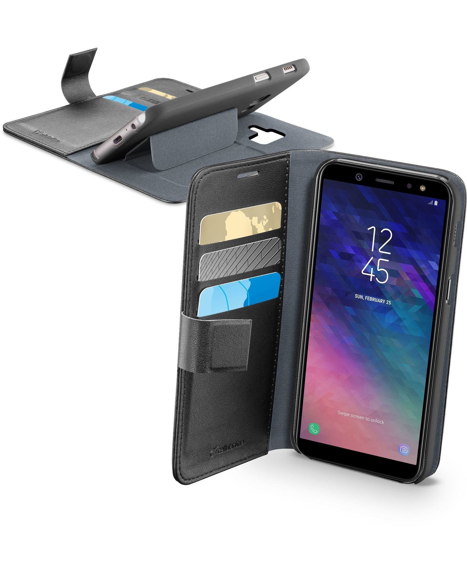 Cellularline Book Agenda - Galaxy A6 (2018)