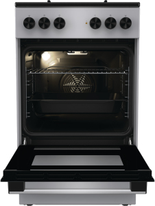 Gorenje MEK3011SB cooker Freestanding cooker Electric Gas Black, Grey – image 4