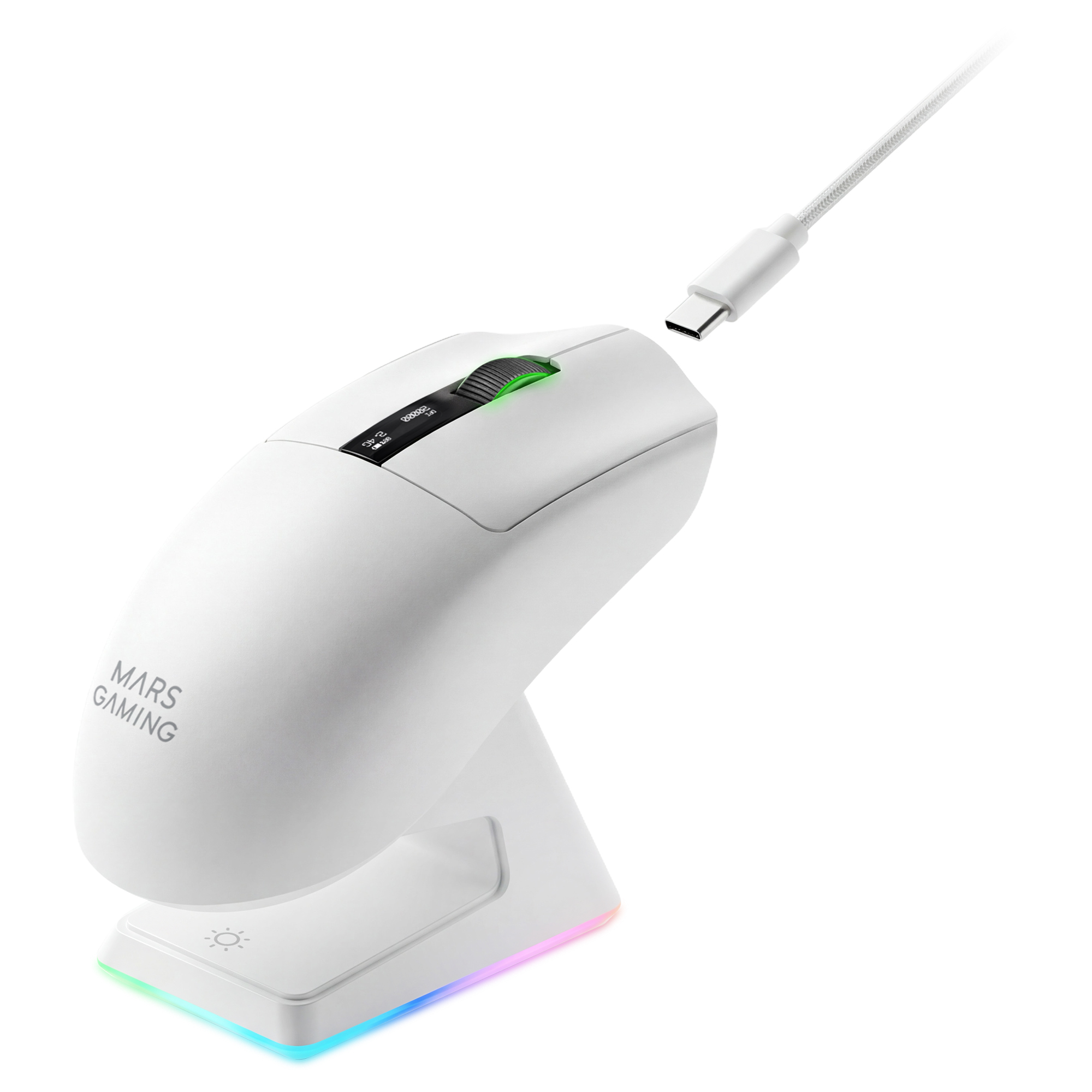 Mars Gaming MMWELITEW mouse Right-hand Bluetooth Optical 20000 DPI – image 9
