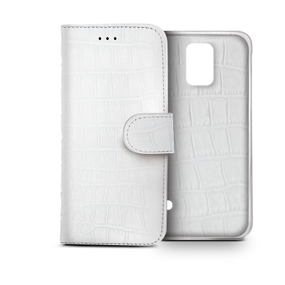Celly CROCOAGS5WH mobile phone case Wallet case White