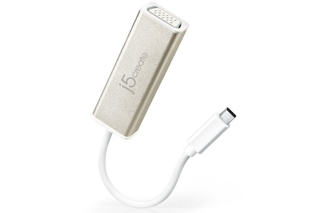 j5create JCA111 USB Type-C to VGA Adapter – image 2
