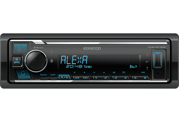 KMM-BT306 car media receiver Black