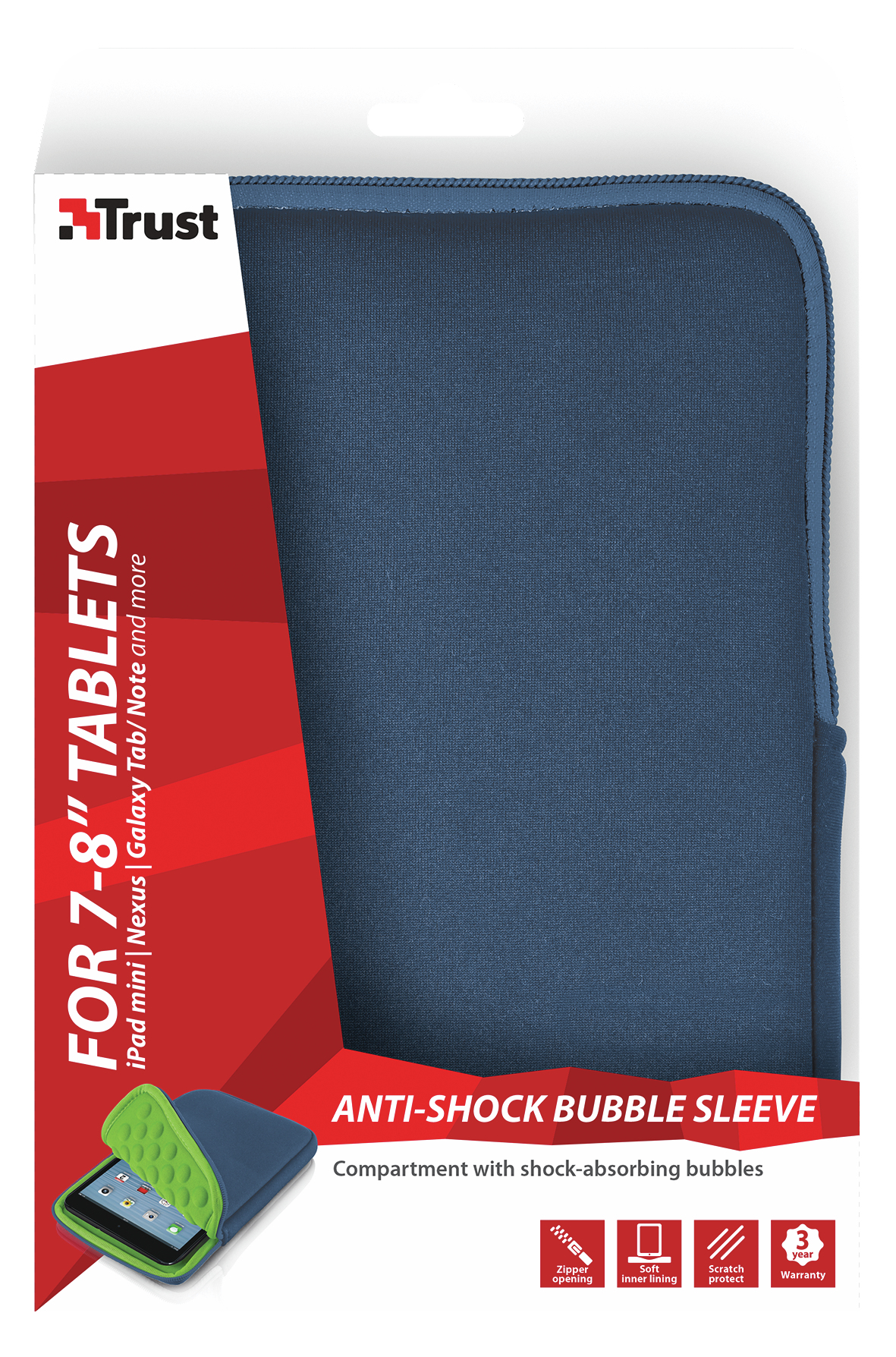 Trust Anti-shock bubble sleeve 7'' – image 2