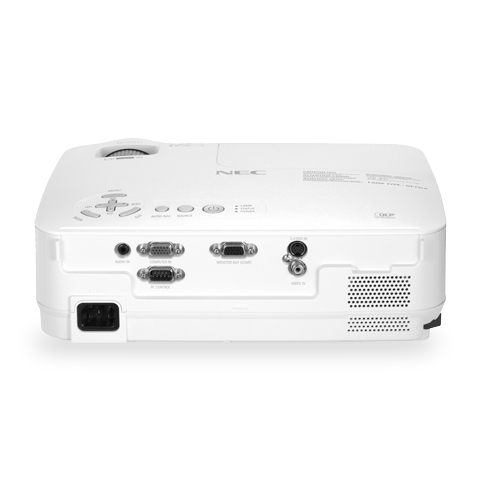 NEC V260 Standard throw projector 2600 ANSI lumens DLP SVGA (800x600) White – image 4
