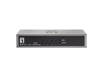 LevelOne 4 GE + 1 GE SFP Switch – image 3