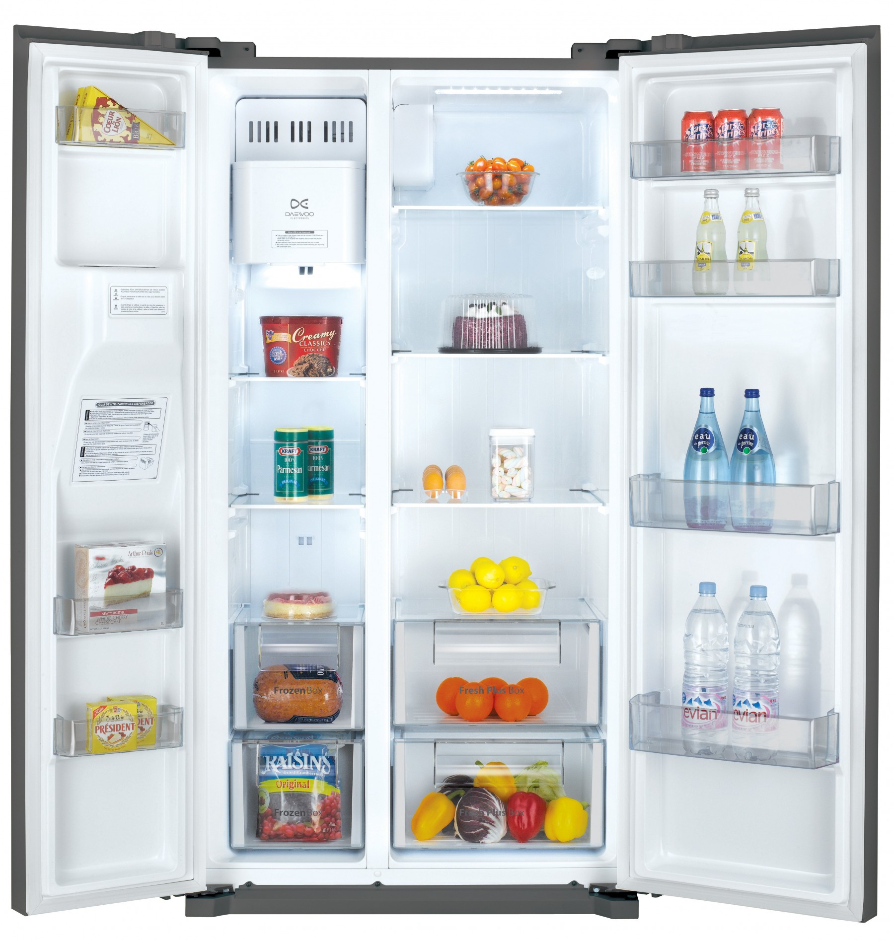 Daewoo FRN-Q21FCS side-by-side refrigerator Freestanding – image 2