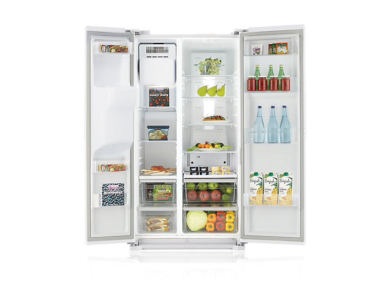 Samsung RS7567 side-by-side refrigerator Freestanding – image 2