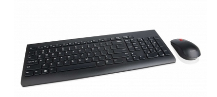Lenovo 4X30M39504 keyboard Mouse included Universal RF Wireless Nordic Black