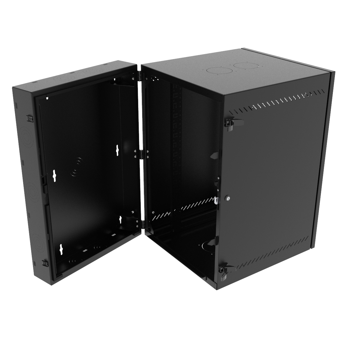 Vertiv VR Rack GL36WMCMM-B-SE-00-00 rack cabinet 19U Wall mounted rack Black – image 4