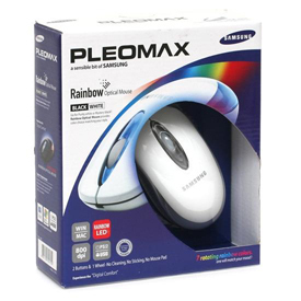 Samsung Rainbow Optical Mouse, White