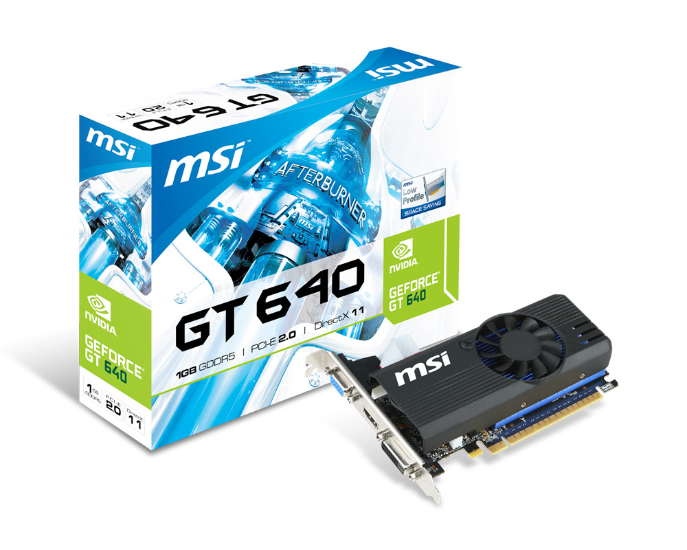 MSI N640-1GD5/LP graphics card NVIDIA GeForce GT 640 – image 5