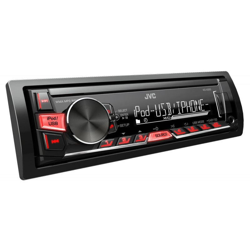JVC KD-X220E car media receiver Black – image 2
