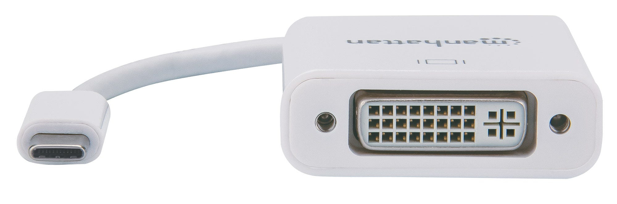Manhattan USB-C to DVI-D Converter Cable, 4K@30Hz, White – image 4