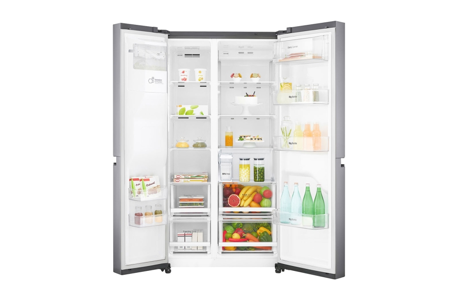 LG GSL6661PS side-by-side refrigerator Freestanding – image 6