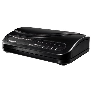 Hama 5-Port Switch 1000/100/10 Mbps – image 1