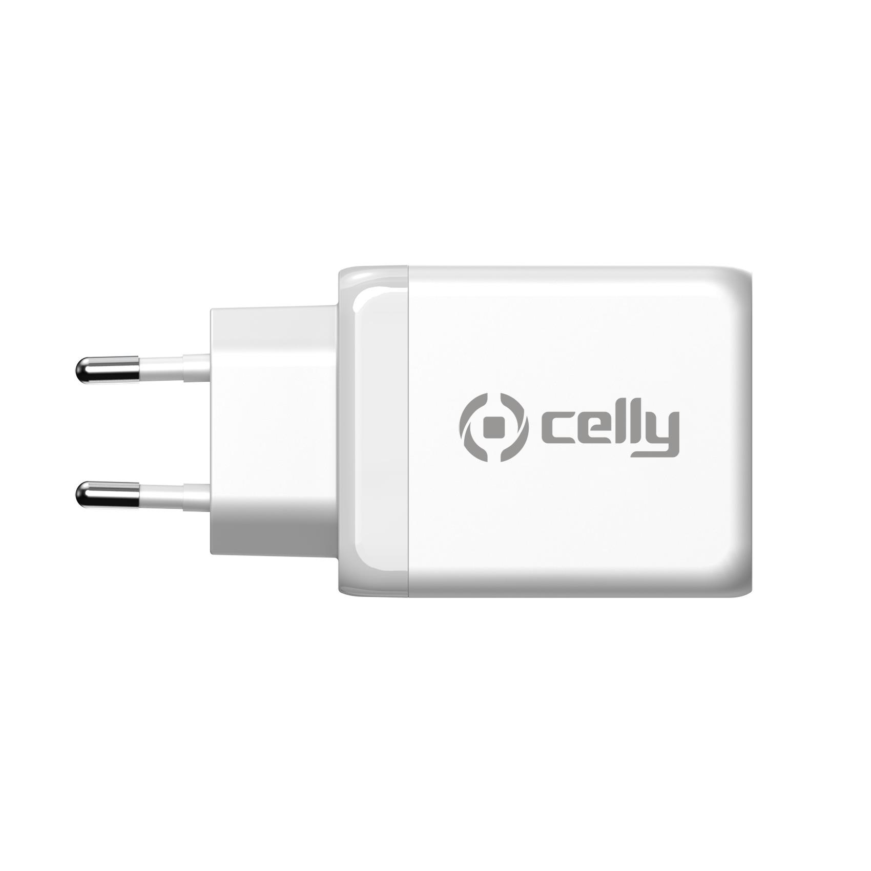 Celly TC3GAN65WWH mobile device charger Laptop, Smartphone, Tablet White AC Indoor – image 2