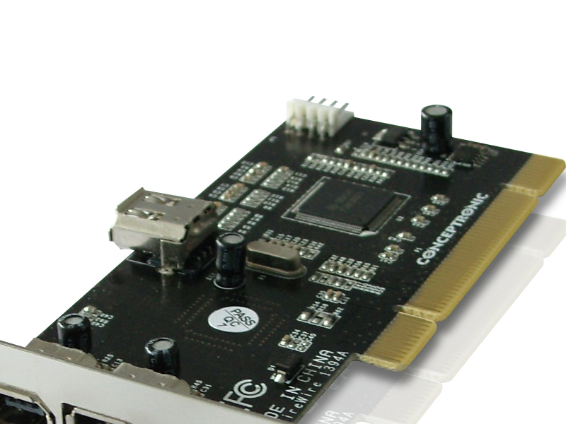 Conceptronic 3-Port FireWire PCI Card 400Mbps – image 2