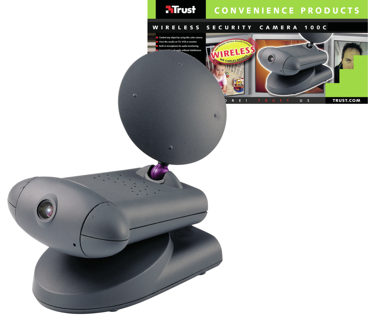 Trust WIRELESS SECURITY CAMERA 100C
