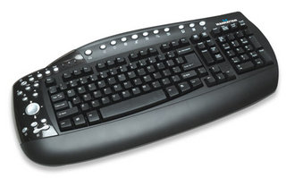 Manhattan 171595 keyboard USB + PS/2 Black – image 3