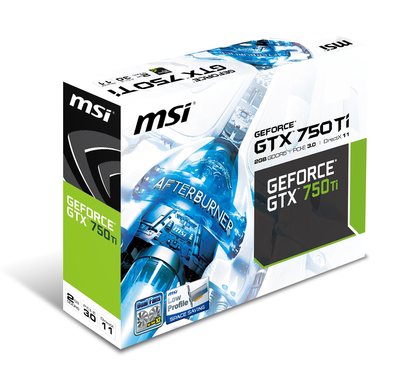 MSI N750TI-2GD5TLP graphics card NVIDIA GeForce GTX 750 Ti – image 5