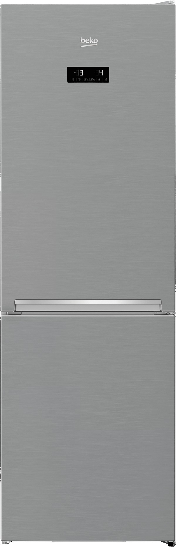 Beko RCNE366E30ZXP fridge-freezer Freestanding Grey