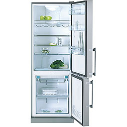 AEG S-95438-KG fridge-freezer Freestanding Stainless steel