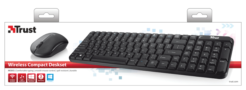 Trust Modo Wireless Compact Deskset – image 7