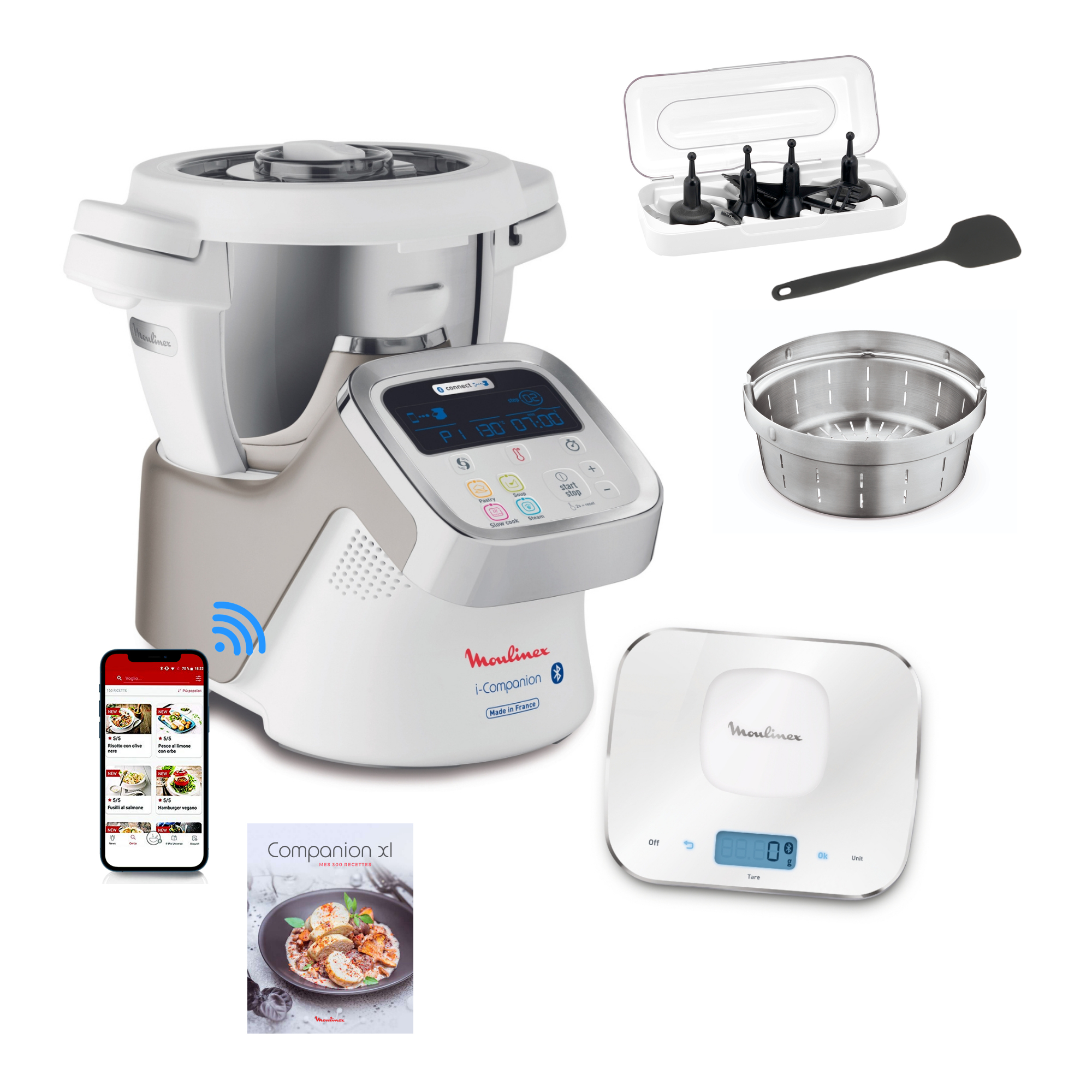 Moulinex i-Companion Touch XL YY5027FD cooking food processor