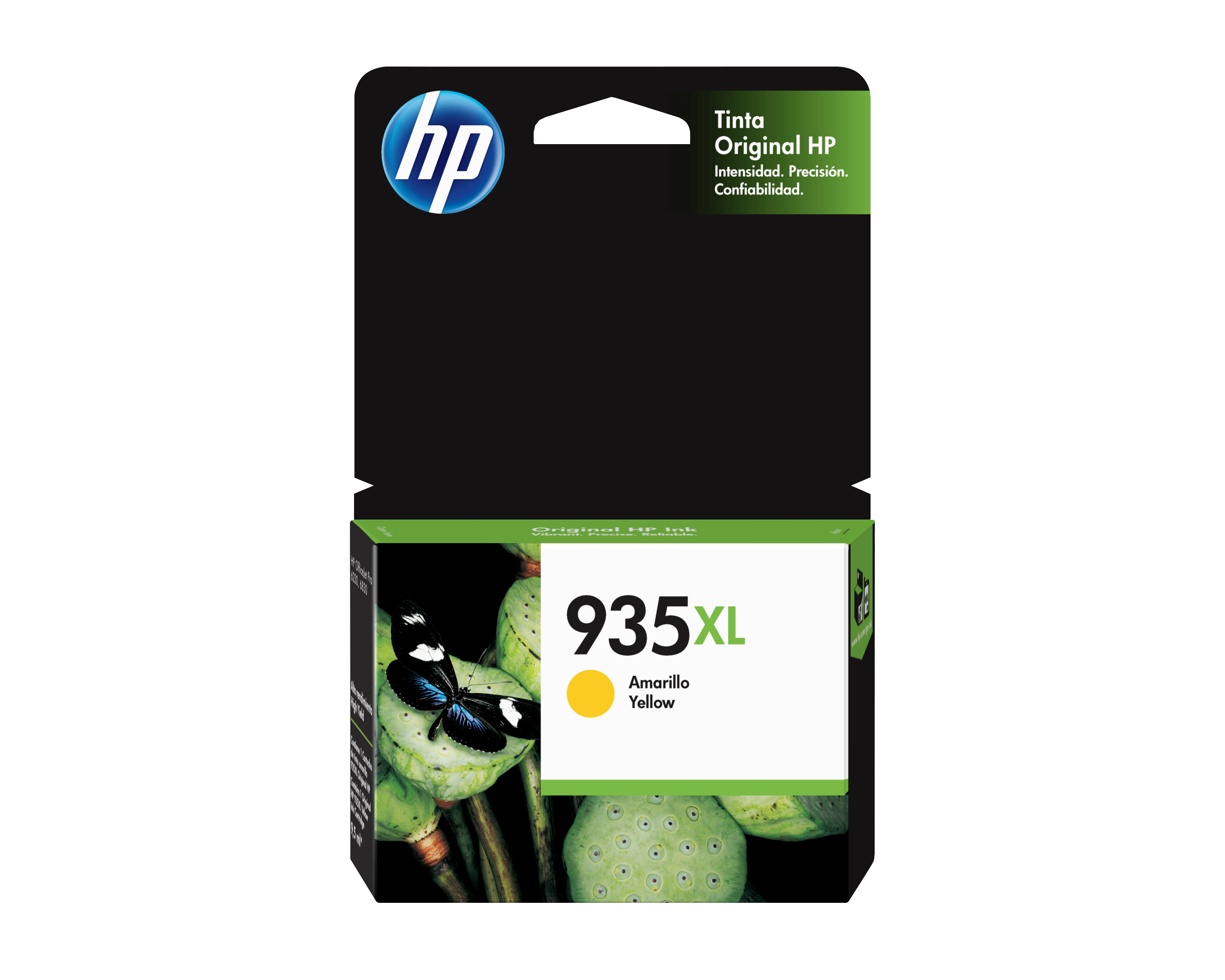 HP Cartucho original de tinta amarilla de alto rendimiento 935XL