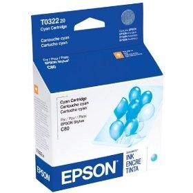 Epson T032220 Cyan Ink Cartridge