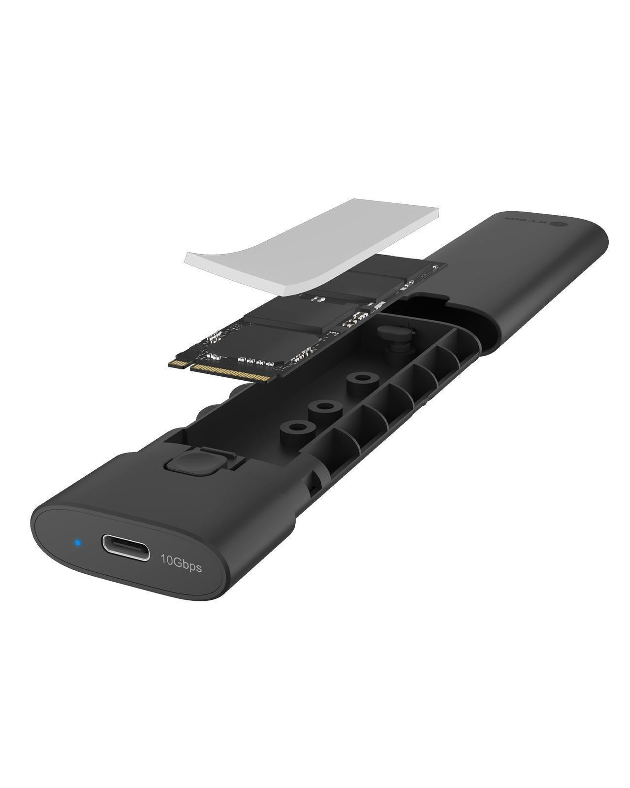 Geh. IcyBox Spade Case 1806 NVMe M.2 USB 3.2 Gen 2 Type-C