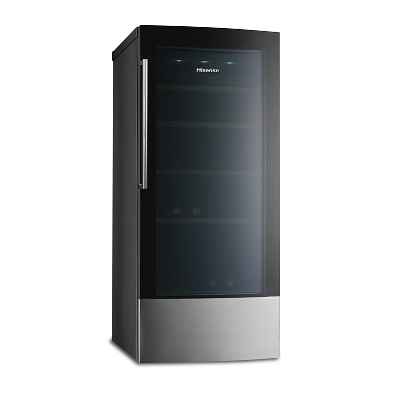 Hisense RW59D4AJO wine cooler Black 59 bottle(s)