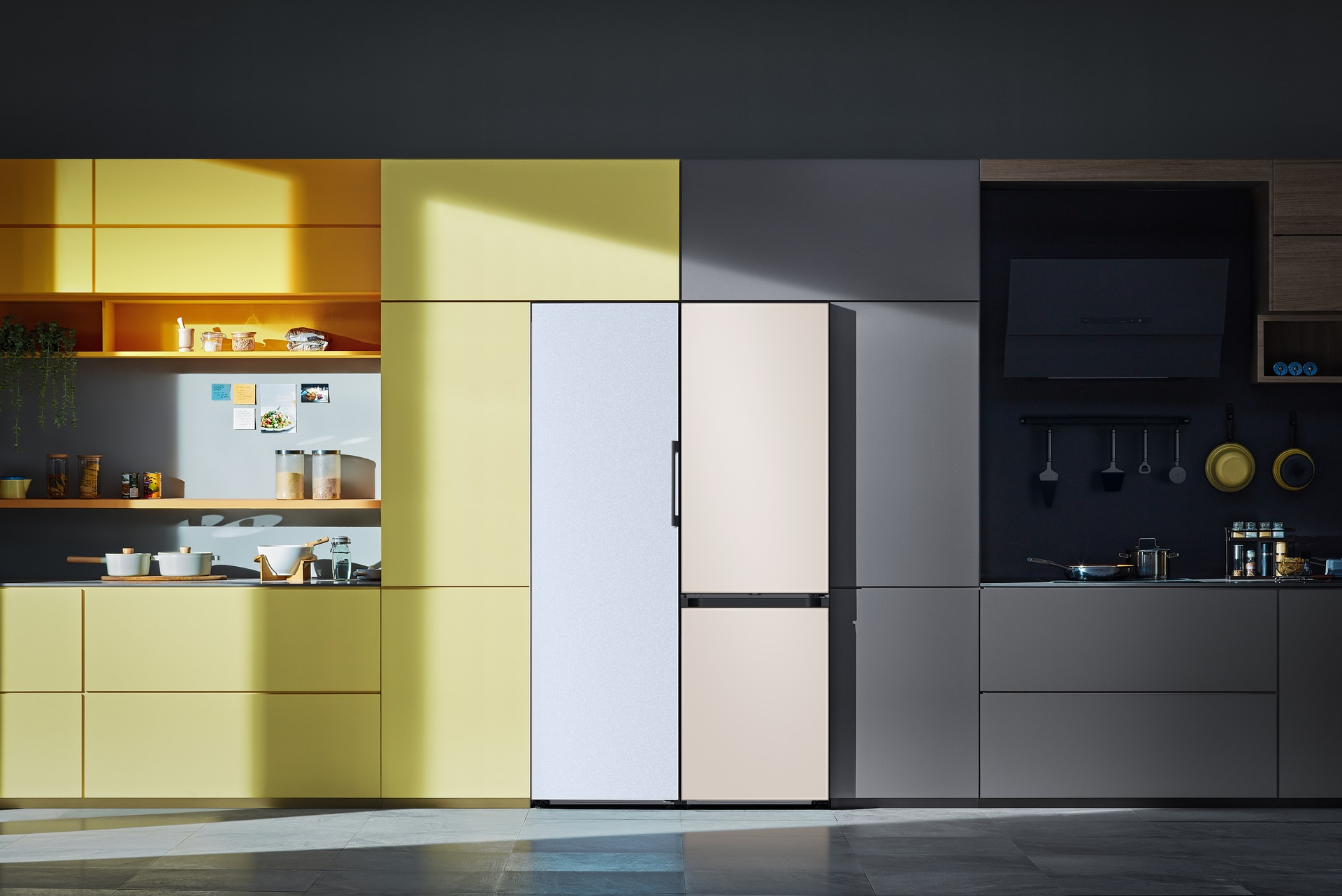 Samsung Bespoke RR39A74A3CS/EU Tall One Door Fridge with SpaceMax™ Technology - Cotta Skyblue – image 6