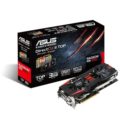 ASUS 90YV0620-MONA00 graphics card AMD Radeon R9 280