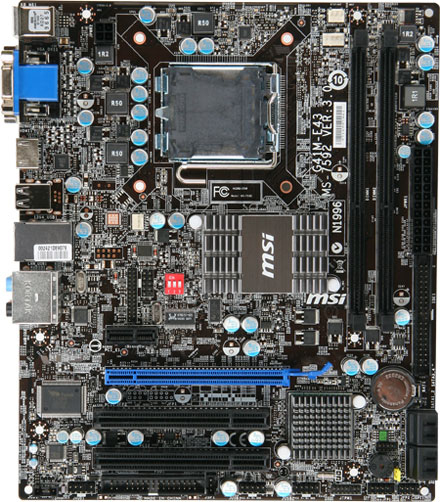 MSI G41M-E43 motherboard LGA 775 (Socket T) micro ATX