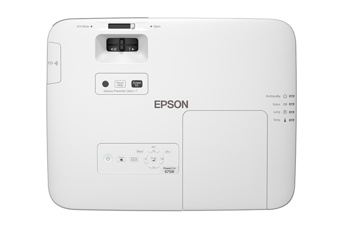 Epson PowerLite 975W Standard throw projector 3600 ANSI lumens 3LCD WXGA (1280x800) White – image 3