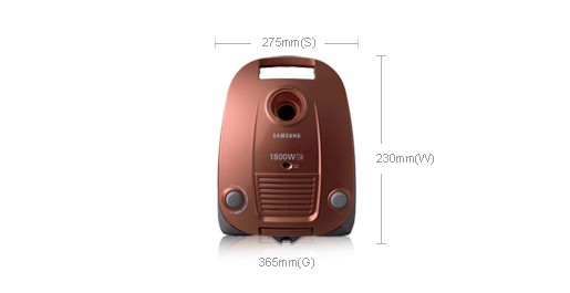 Samsung SC4145 3 L Cylinder vacuum Dry 1600 W Dust bag – image 4