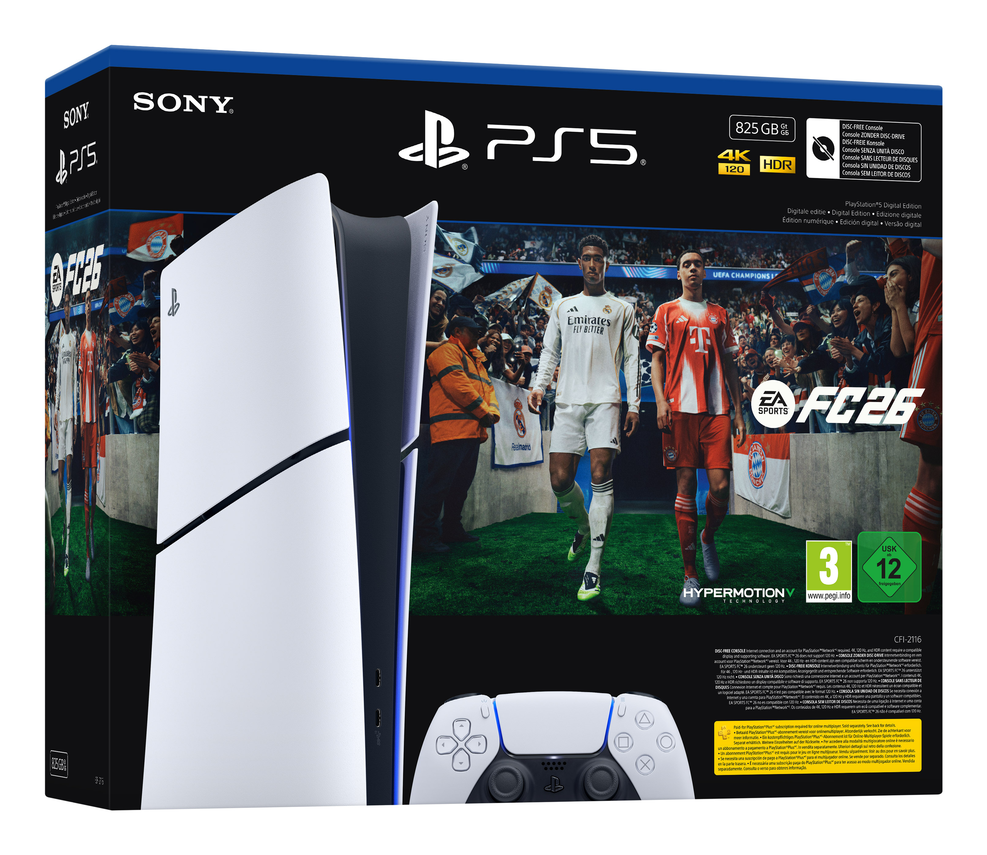 PlayStation 5 Digital + EA Sports FC 26 Bundle