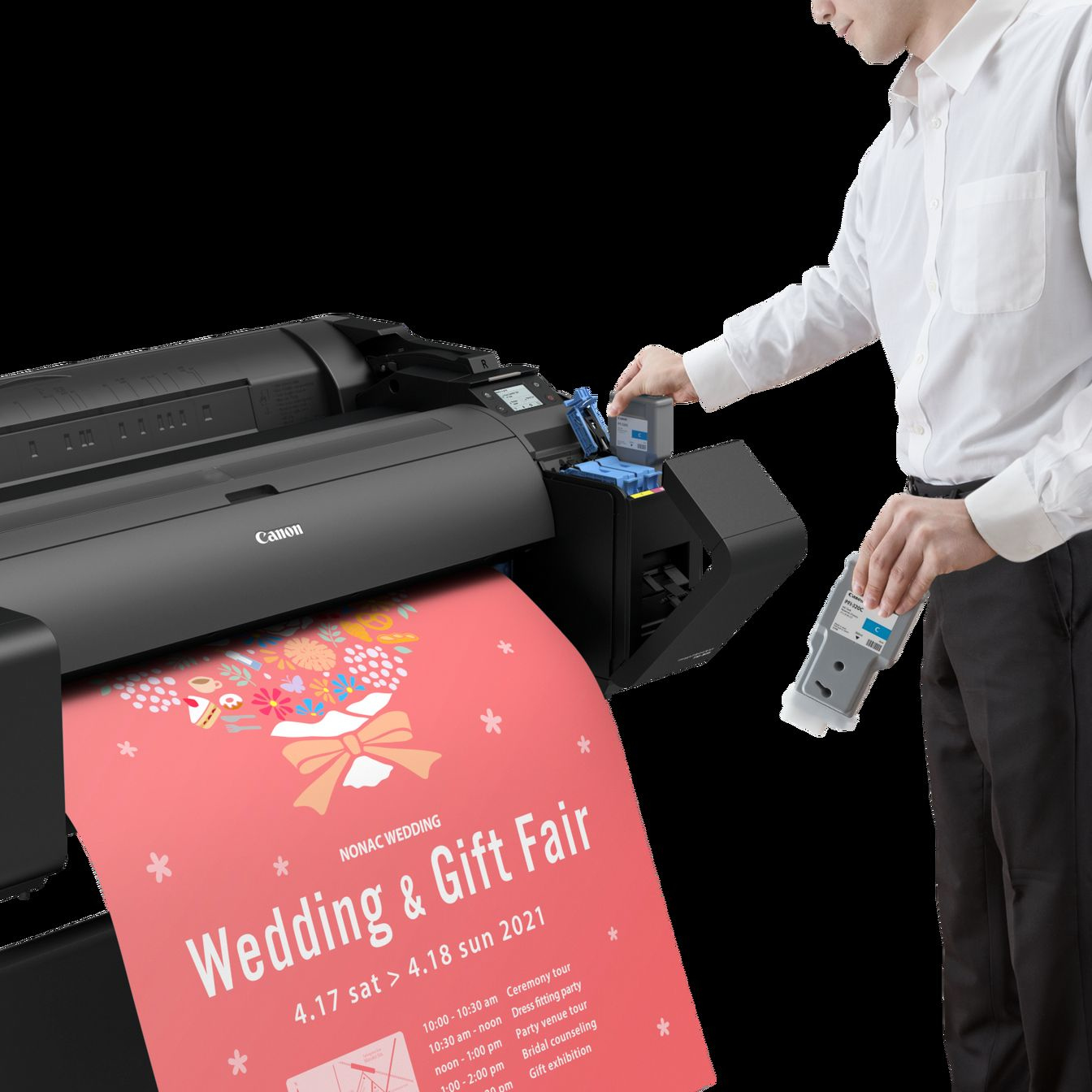 Canon imagePROGRAF GP-300 large format printer Wi-Fi Bubblejet Colour – image 8