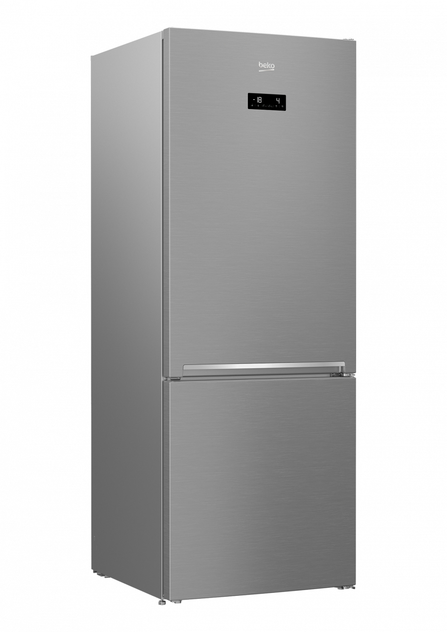 Beko RCNE560E40ZXP fridge-freezer Freestanding Silver – image 2